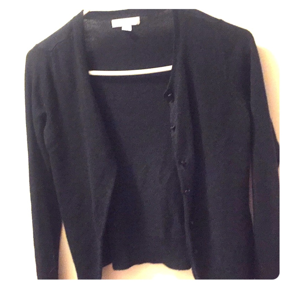 Black long sleeve super soft cardigan